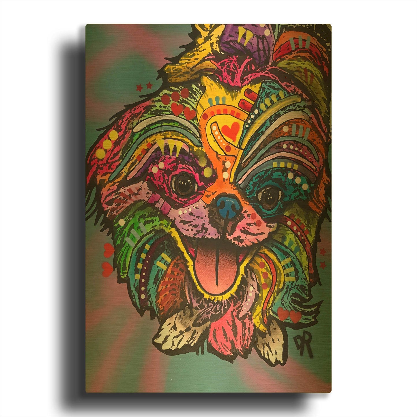 'Molly' By Dean Russo Gold Metal Wall Art