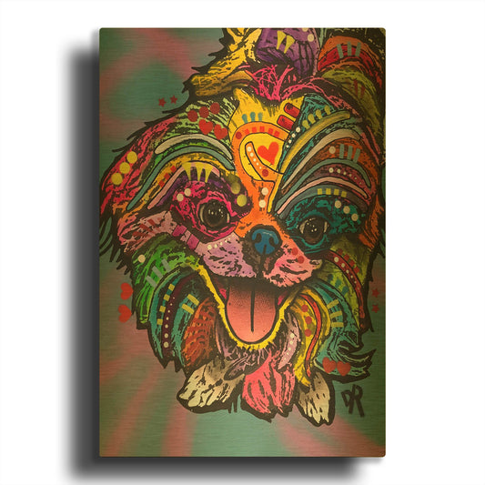'Molly' By Dean Russo Gold Metal Wall Art