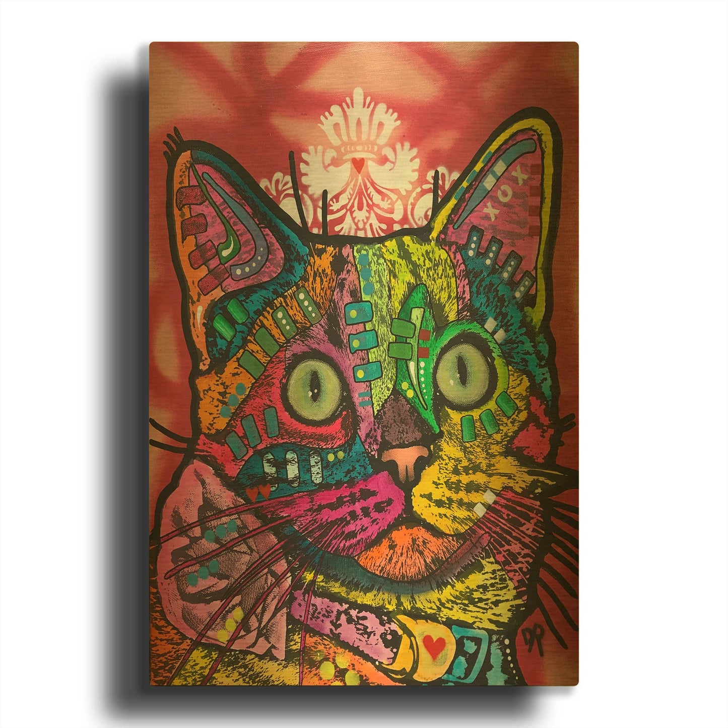 'Gidget' By Dean Russo Gold Metal Wall Art