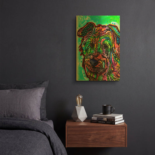 'Amelia' By Dean Russo Gold Metal Wall Art