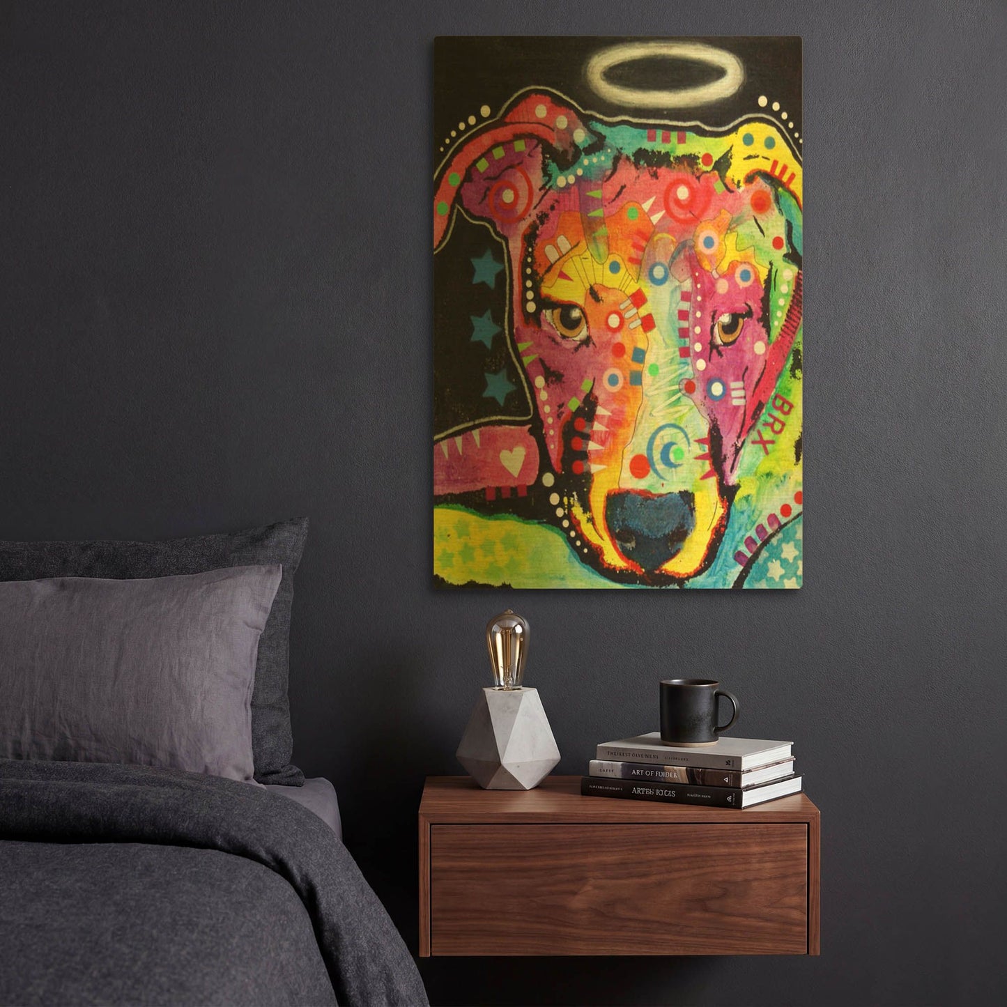 'Bronx' By Dean Russo Gold Metal Wall Art