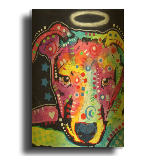 'Bronx' By Dean Russo Gold Metal Wall Art