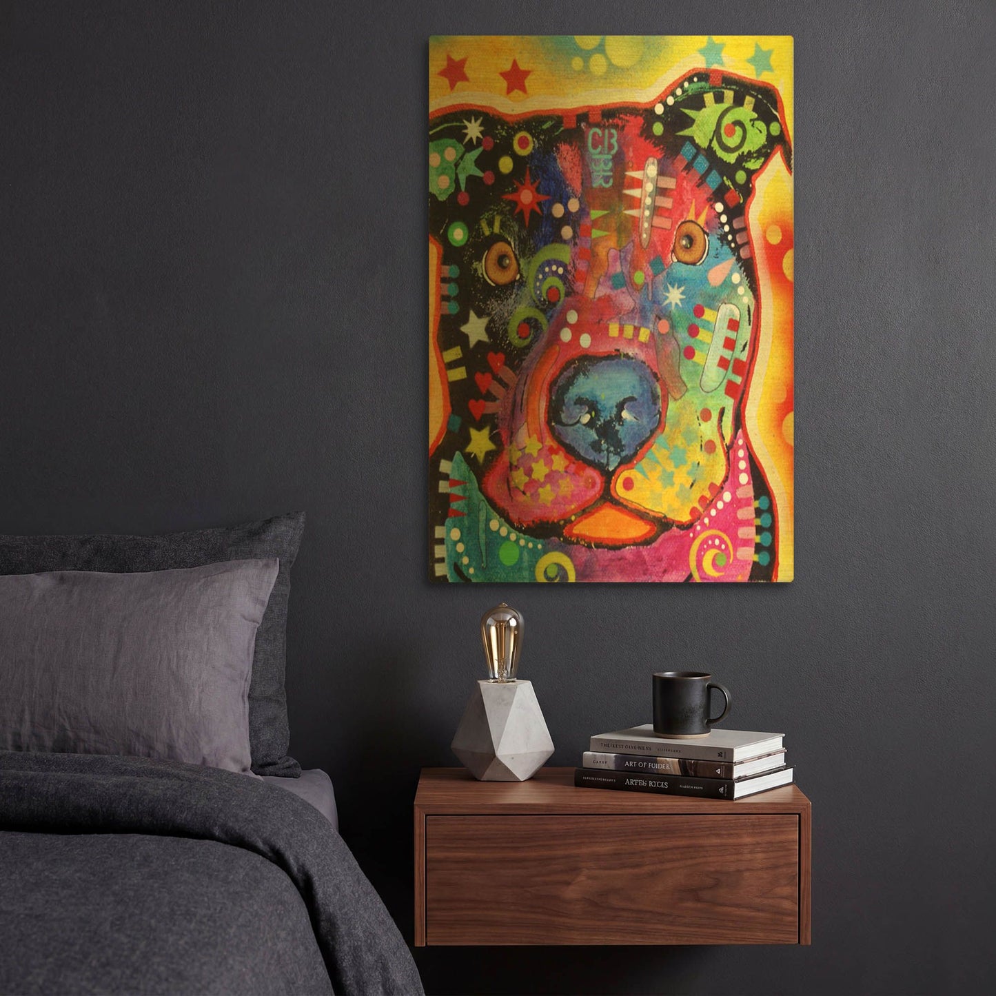 'Dino' By Dean Russo Gold Metal Wall Art