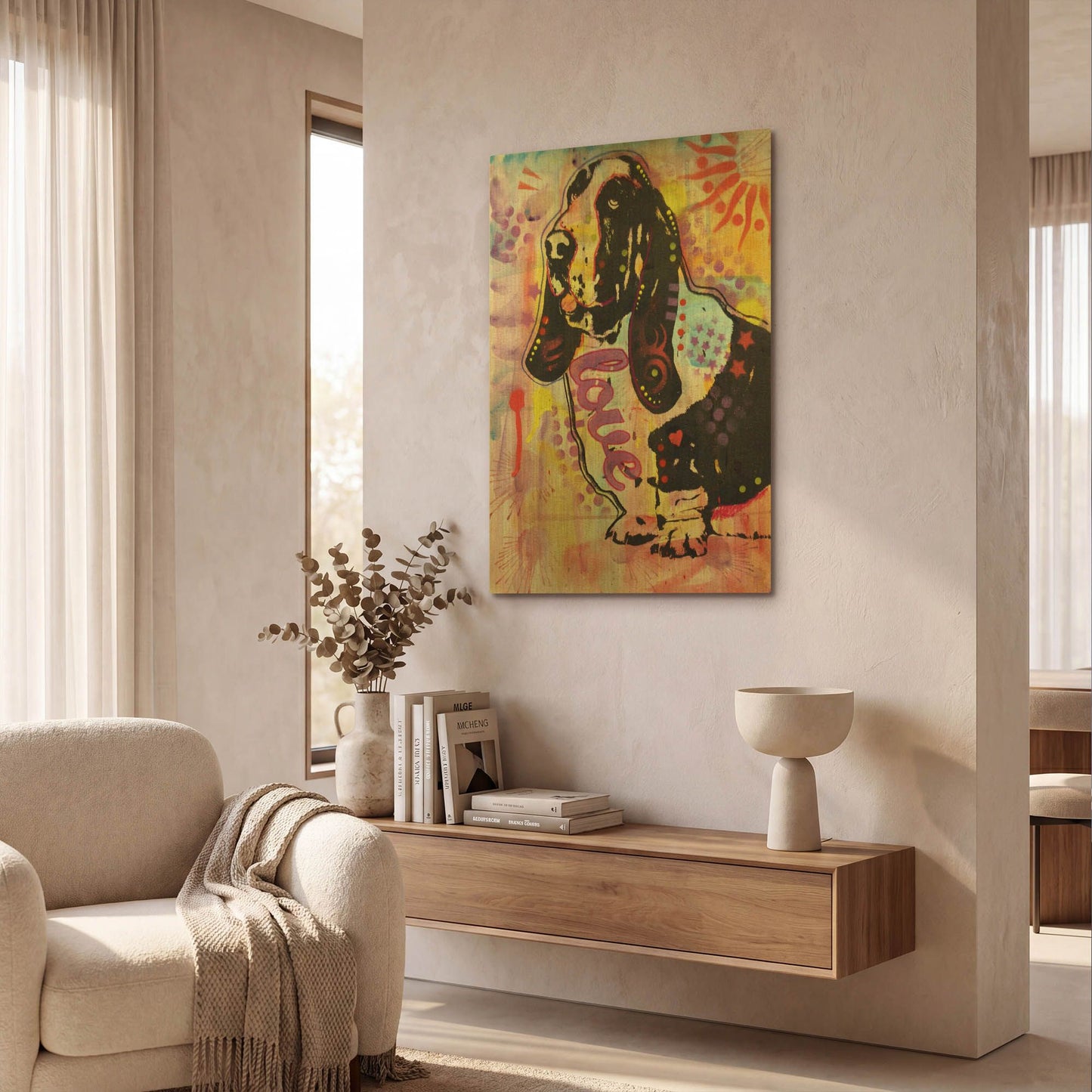 'DSC01596' By Dean Russo Gold Metal Wall Art