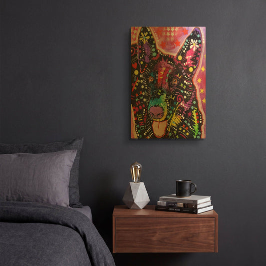 'Juno' By Dean Russo Gold Metal Wall Art