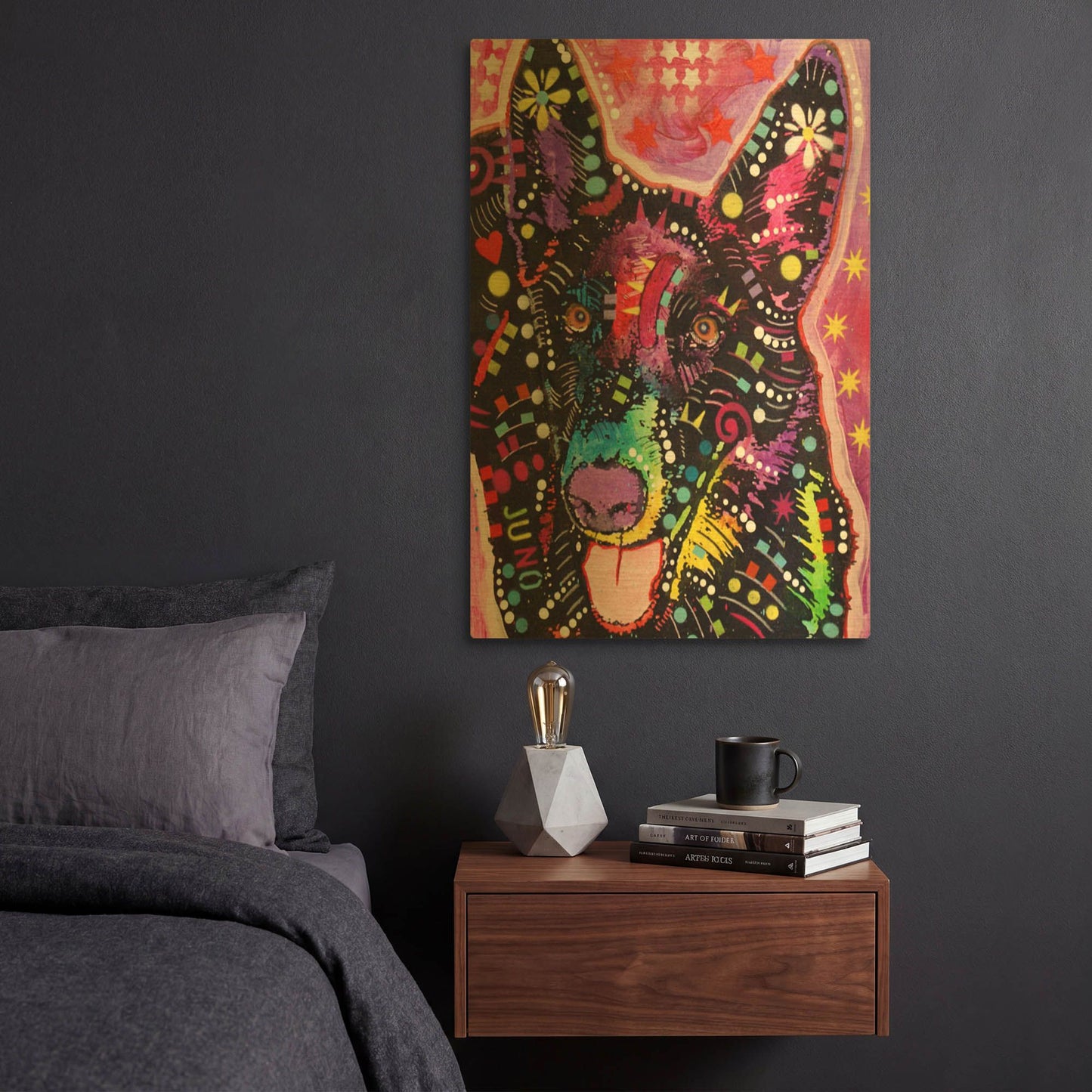 'Juno' By Dean Russo Gold Metal Wall Art