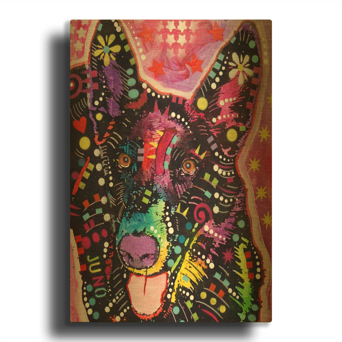 'Juno' By Dean Russo Gold Metal Wall Art