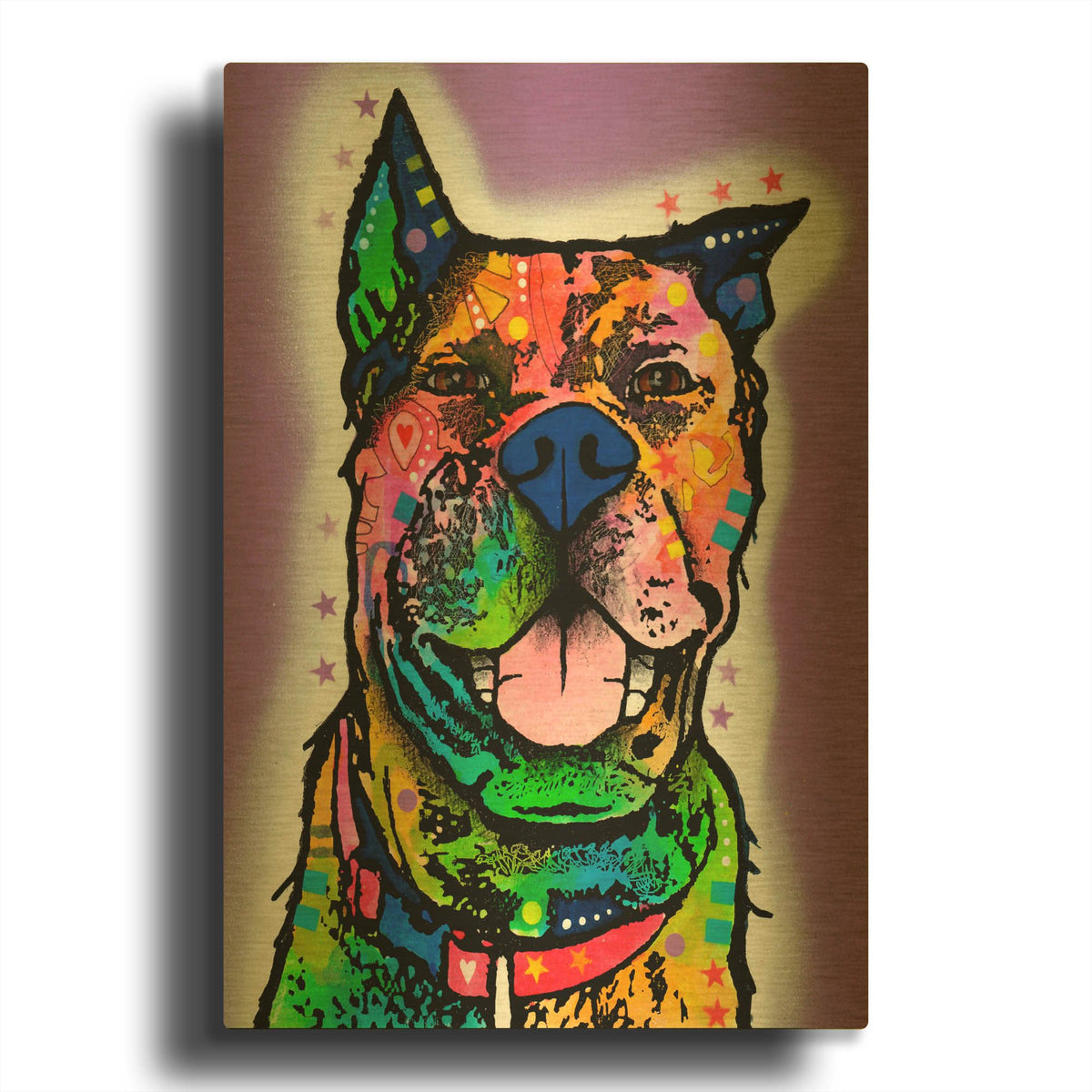 'Kona' By Dean Russo Gold Metal Wall Art