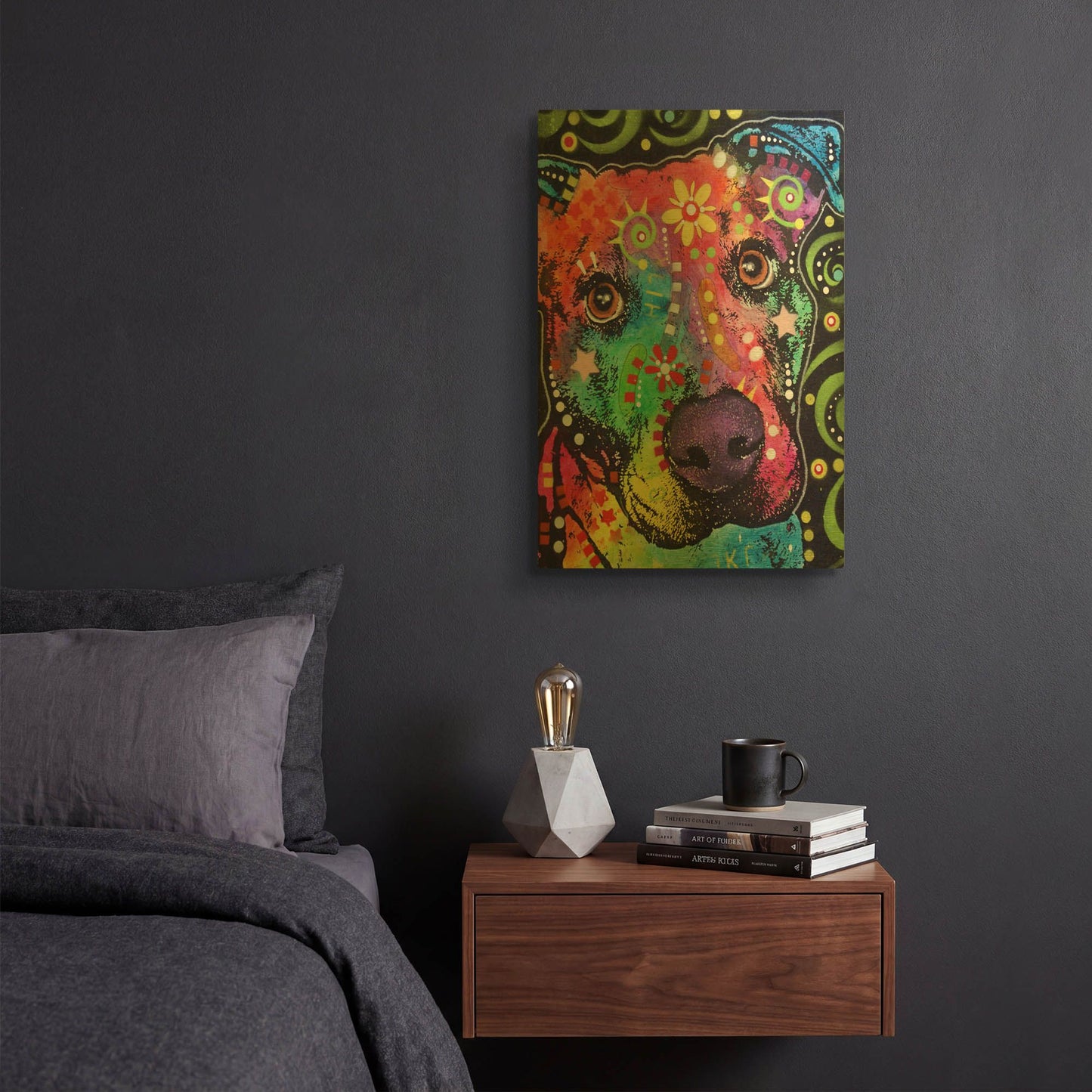 'Passion Pit' By Dean Russo Gold Metal Wall Art