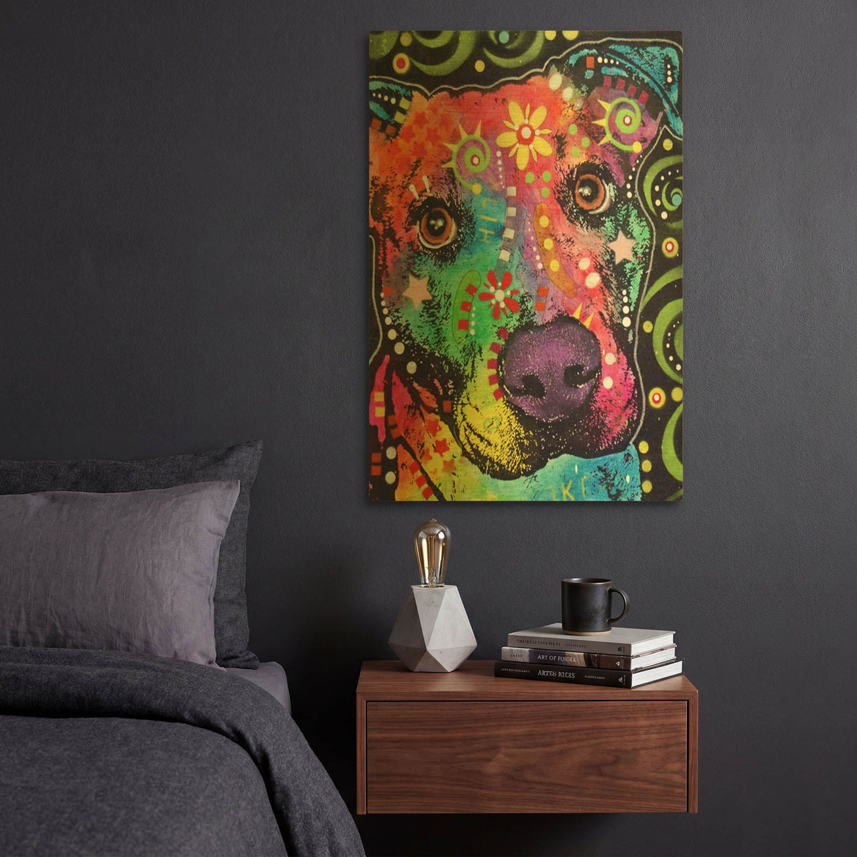'Passion Pit' By Dean Russo Gold Metal Wall Art