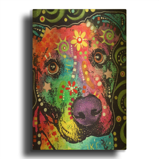 'Passion Pit' By Dean Russo Gold Metal Wall Art
