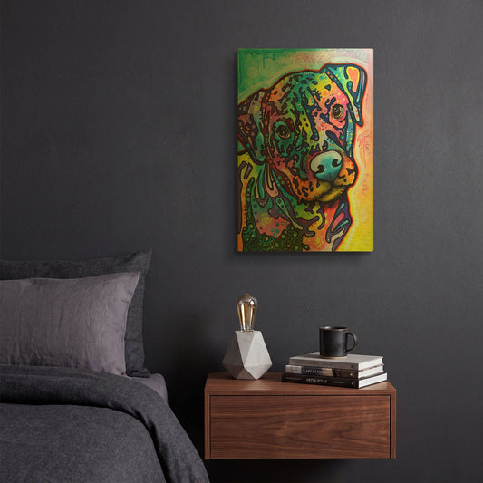 'Pigeon' By Dean Russo Gold Metal Wall Art