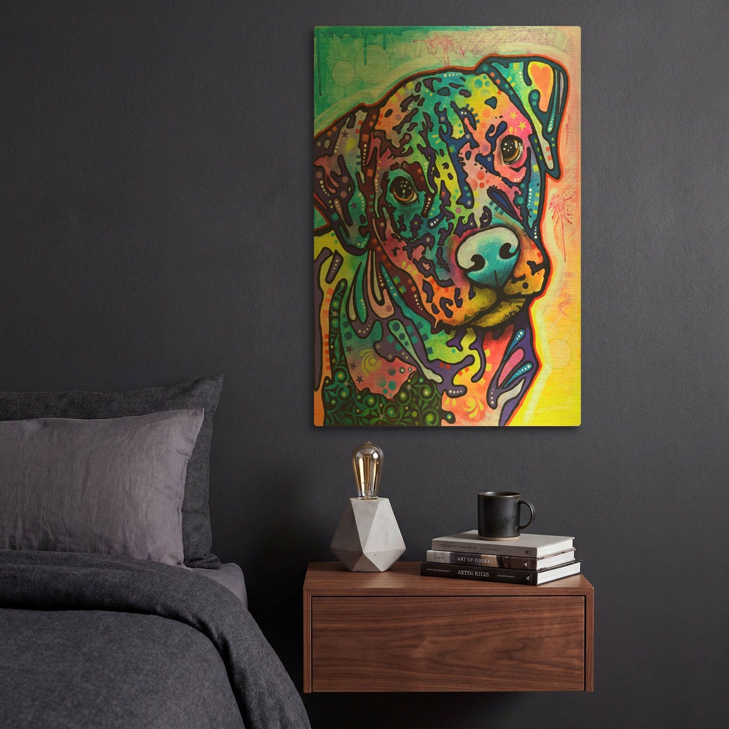 'Pigeon' By Dean Russo Gold Metal Wall Art