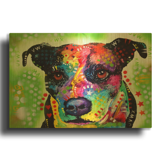 'Pit 1' By Dean Russo Gold Metal Wall Art
