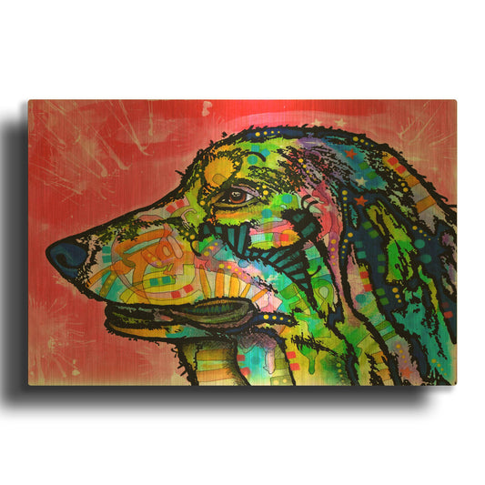 'Quinn' By Dean Russo Gold Metal Wall Art