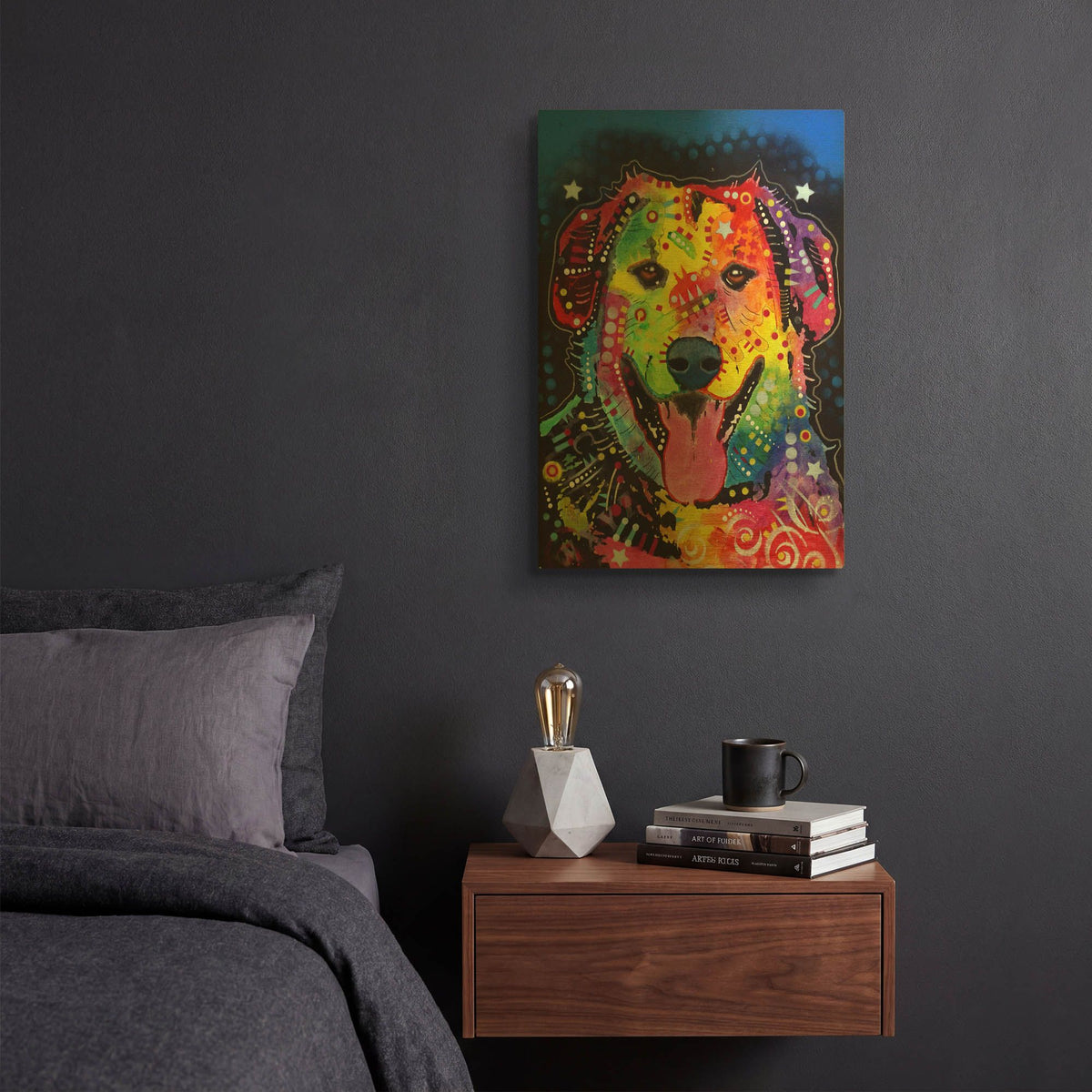 'Russo' By Dean Russo Gold Metal Wall Art
