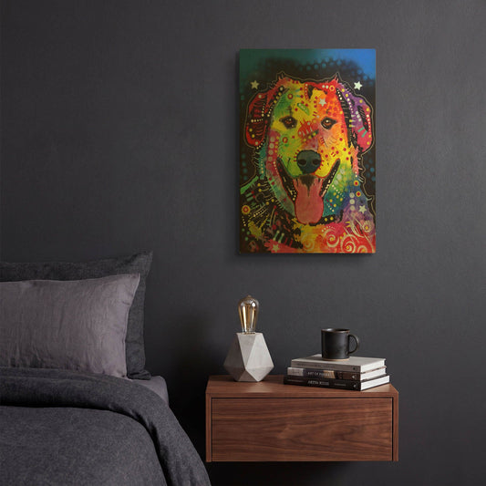 'Russo' By Dean Russo Gold Metal Wall Art