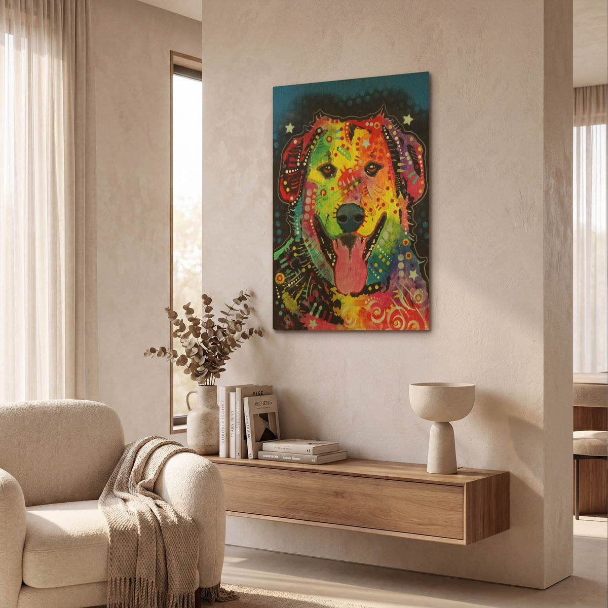 'Russo' By Dean Russo Gold Metal Wall Art