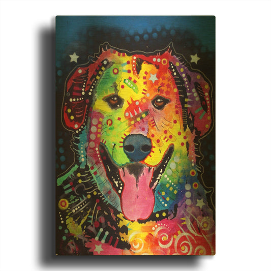 'Russo' By Dean Russo Gold Metal Wall Art