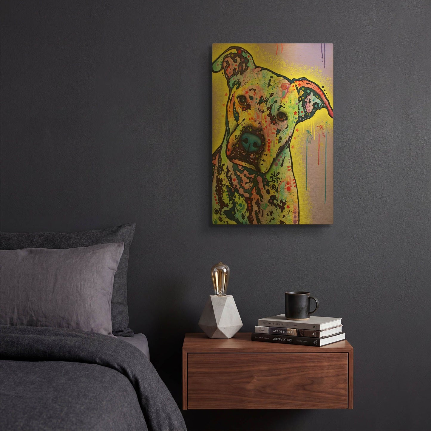 'Sugar' By Dean Russo Gold Metal Wall Art