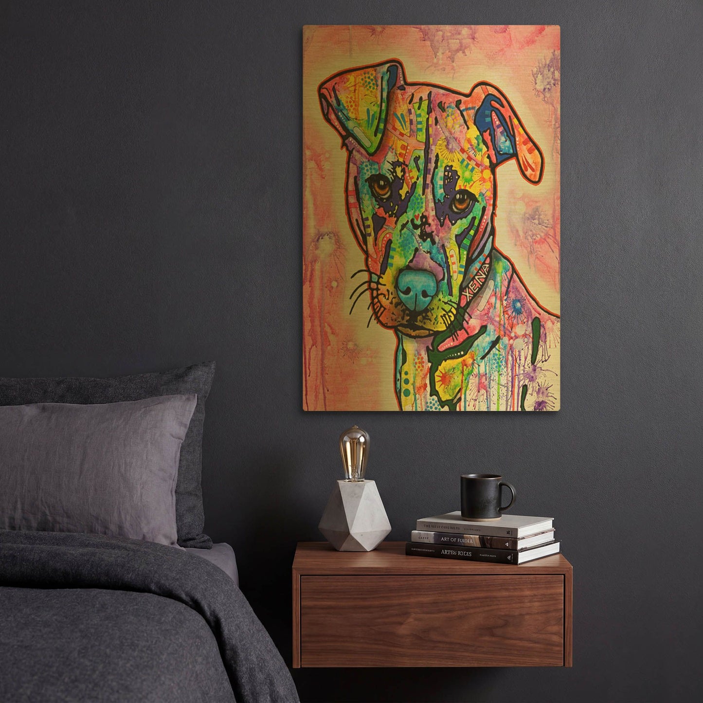 'Xena' By Dean Russo Gold Metal Wall Art