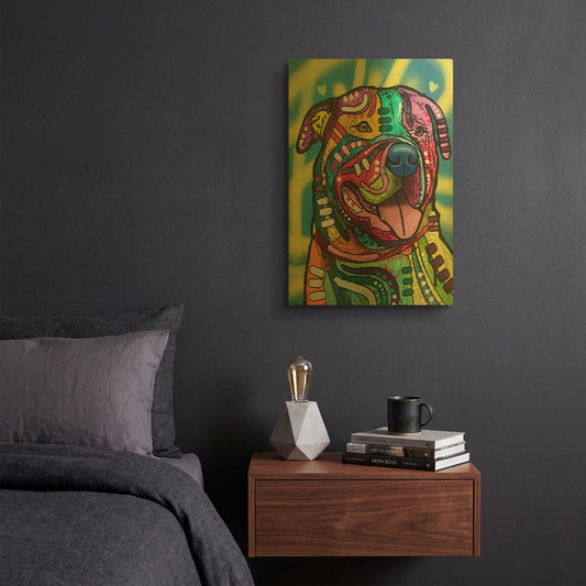 'Howard' By Dean Russo Gold Metal Wall Art