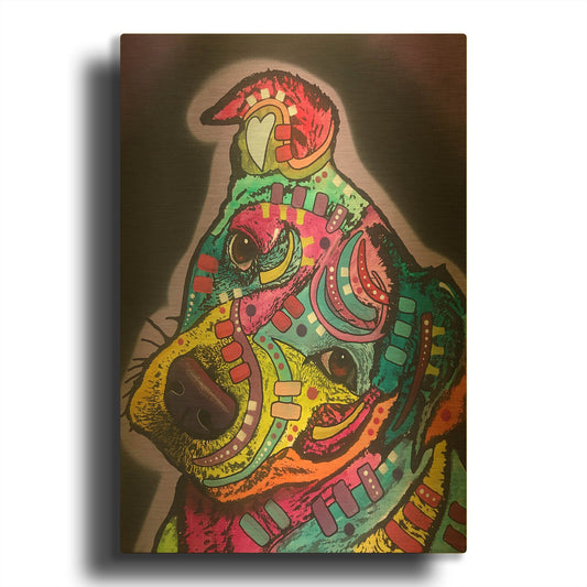 'Duck' By Dean Russo Gold Metal Wall Art