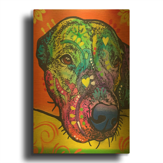 'Nikki' By Dean Russo Gold Metal Wall Art