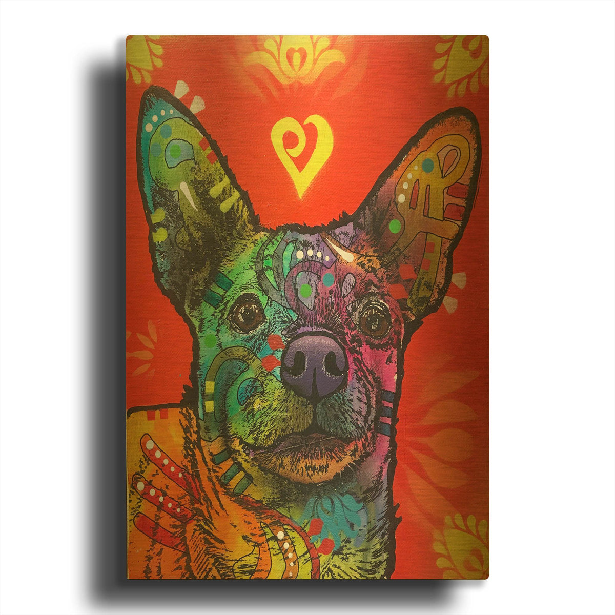 'Randy' By Dean Russo Gold Metal Wall Art