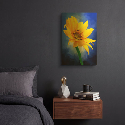'Copy' By Ata Alishahi Gold Metal Wall Art