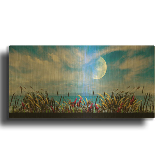 'Nature Collection 9' By Ata Alishahi Gold Metal Wall Art