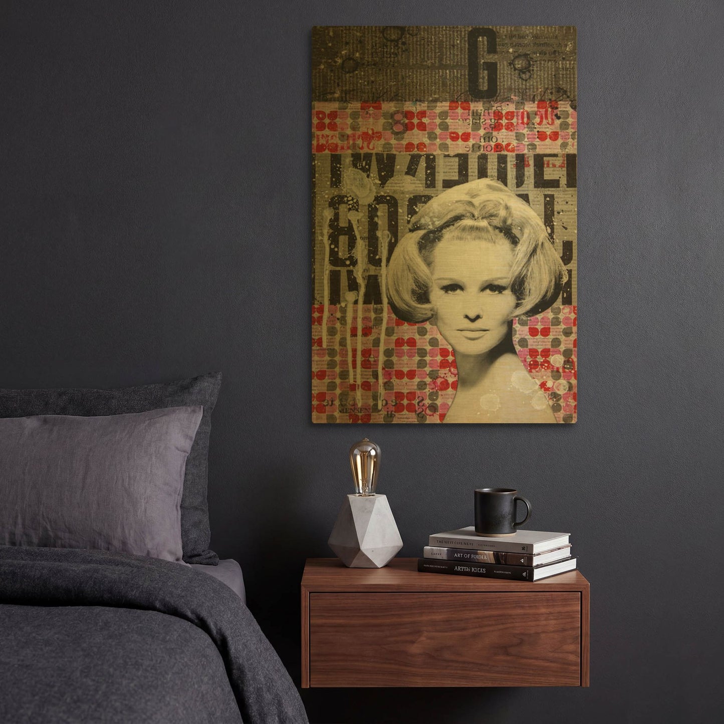 'So What ! Women' By DB Waterman Gold Metal Wall Art