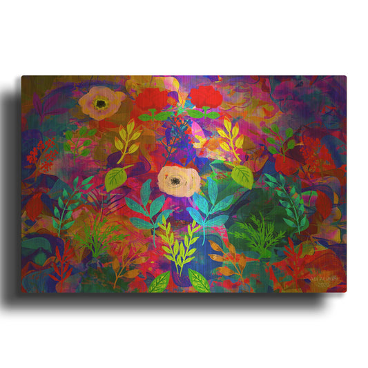 'Emotional Journey 11' By Ata Alishahi Gold Metal Wall Art