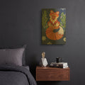 'Arctic Wonderland 14' By Hello Angel Gold Metal Wall Art