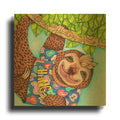'Irresistible Animals 10' By Hello Angel Gold Metal Wall Art