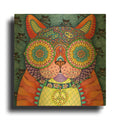 'Irresistible Animals 8' By Hello Angel Gold Metal Wall Art