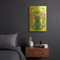 'Animals 19 color' By Hello Angel Gold Metal Wall Art