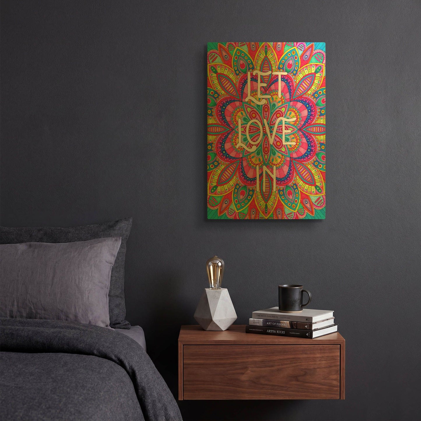 'Inspirational Quotes 20' By Hello Angel Gold Metal Wall Art