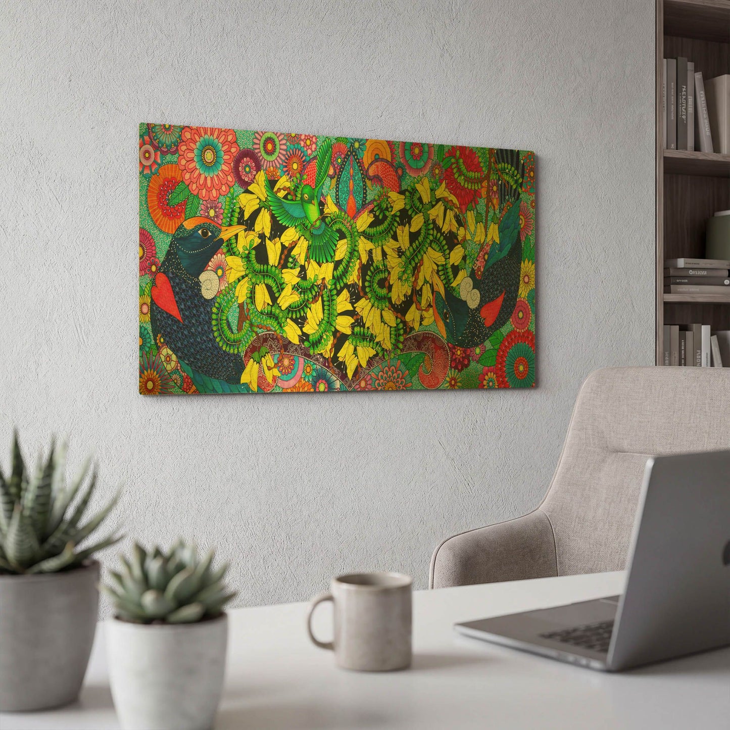 'Golden Heart' By Hello Angel Gold Metal Wall Art