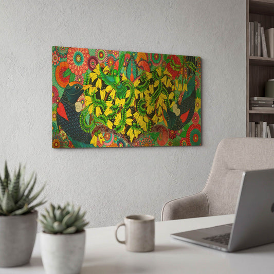 'Golden Heart' By Hello Angel Gold Metal Wall Art