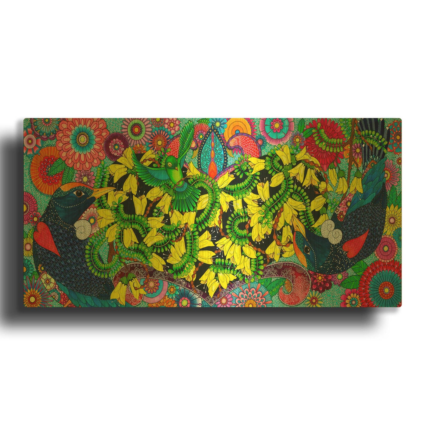 'Golden Heart' By Hello Angel Gold Metal Wall Art