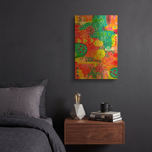 'Sunshine and Lollipops' By Hello Angel Gold Metal Wall Art