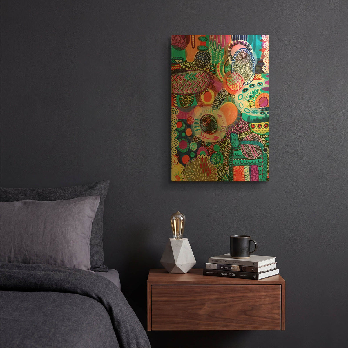 'Creation' By Hello Angel Gold Metal Wall Art