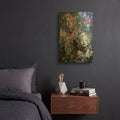'Monroe Street' By David Drioton Gold Metal Wall Art
