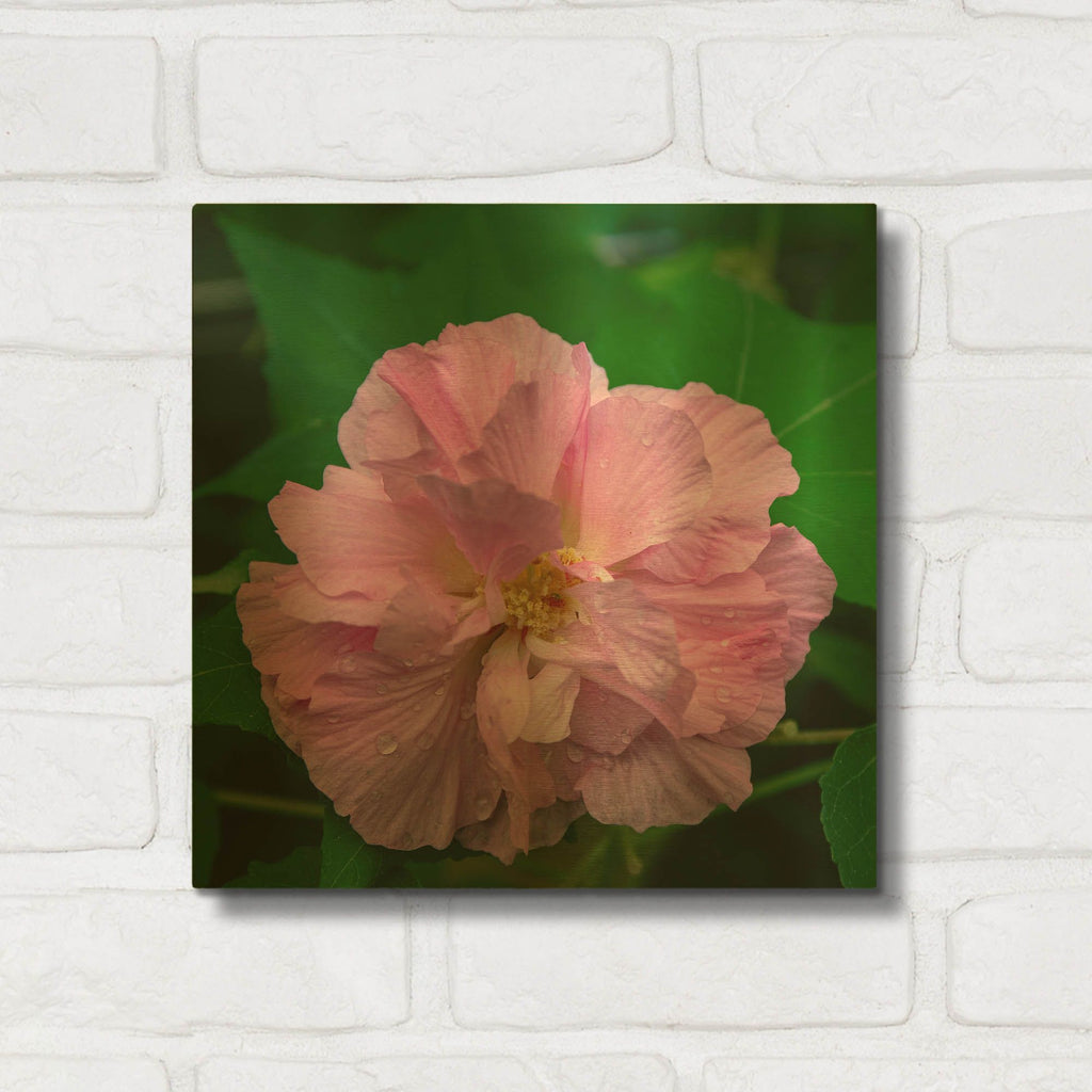 'Flower' By AKG Gold Metal Wall Art