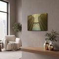 'Kuala Lumpur 1' By AKG Gold Metal Wall Art