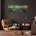 'Miami' By AKG Gold Metal Wall Art