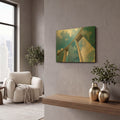 'Singapore' By AKG Gold Metal Wall Art