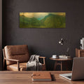 'Seychelles Forest' By AKG Gold Metal Wall Art