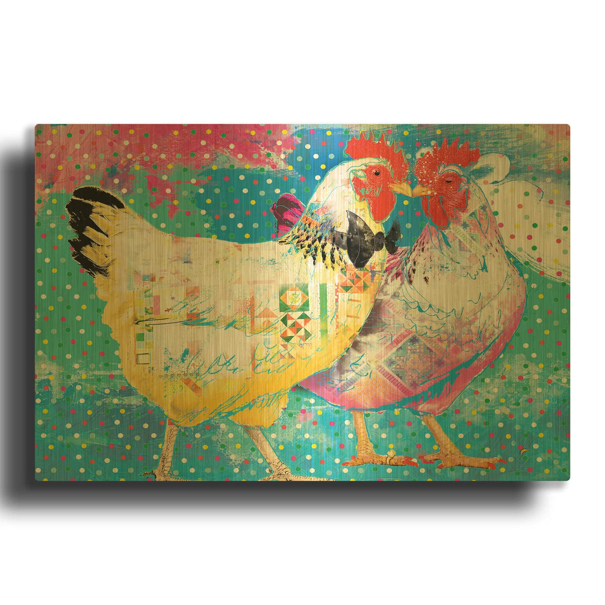 'To Sir with Love' By Porter Hastings Gold Metal Wall Art